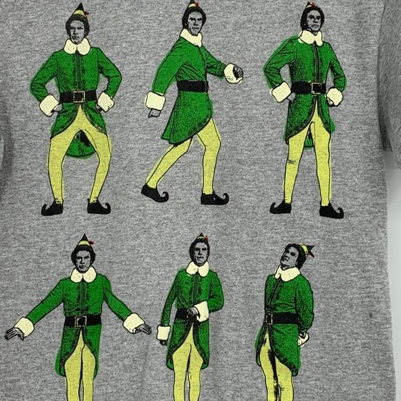 Unisex Small Elf Christmas Movie T-Shirt Ripple Juntion 1970 Will Ferrell EUC 19 - Picture 3 of 6